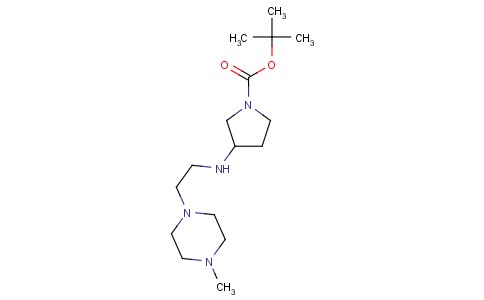 1-BOC-3-[(4-METHYL-PIPERAZIN-1-YLETHYL)-AMINO]-PYRROLIDINE